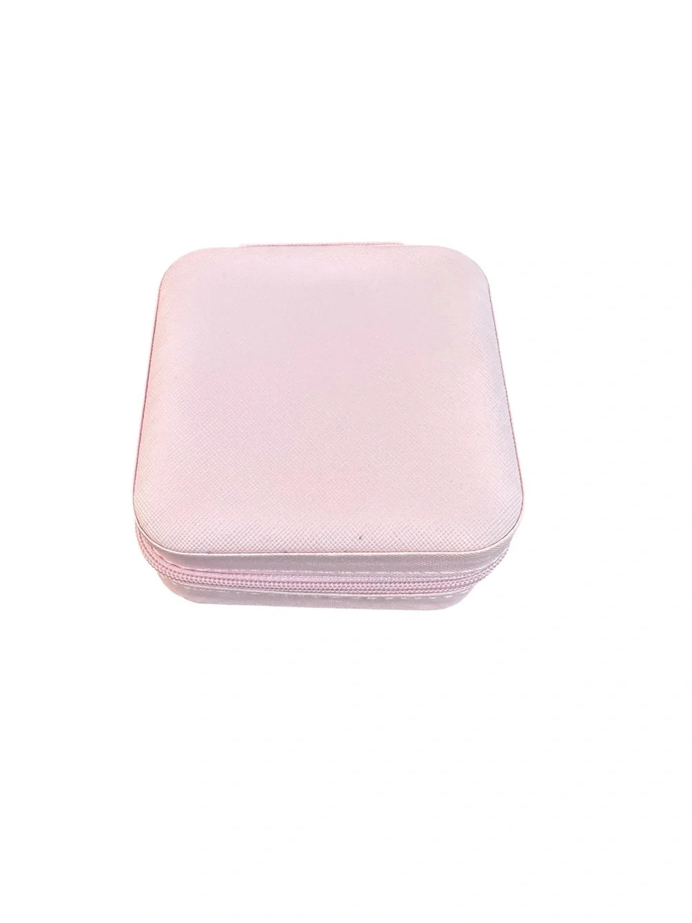 Pink Jewelry Travel Case - Compact Storage for Accessories